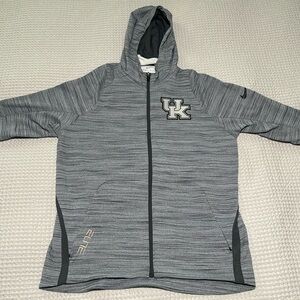 Nike Basketball DRI-FIT Kentucky Full-Zip Hoodie - Grey